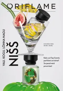 Oriflame kliendilehe eelvaade alates 05.08.2026