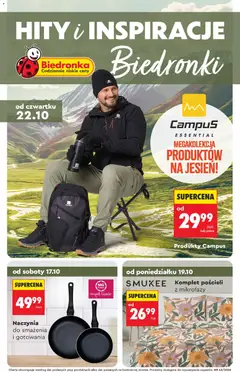 Pogląd gazetki "Biedronka gazetka - Hity i inspiracje" ze sklepu Biedronka ważnej od 17.10.2026