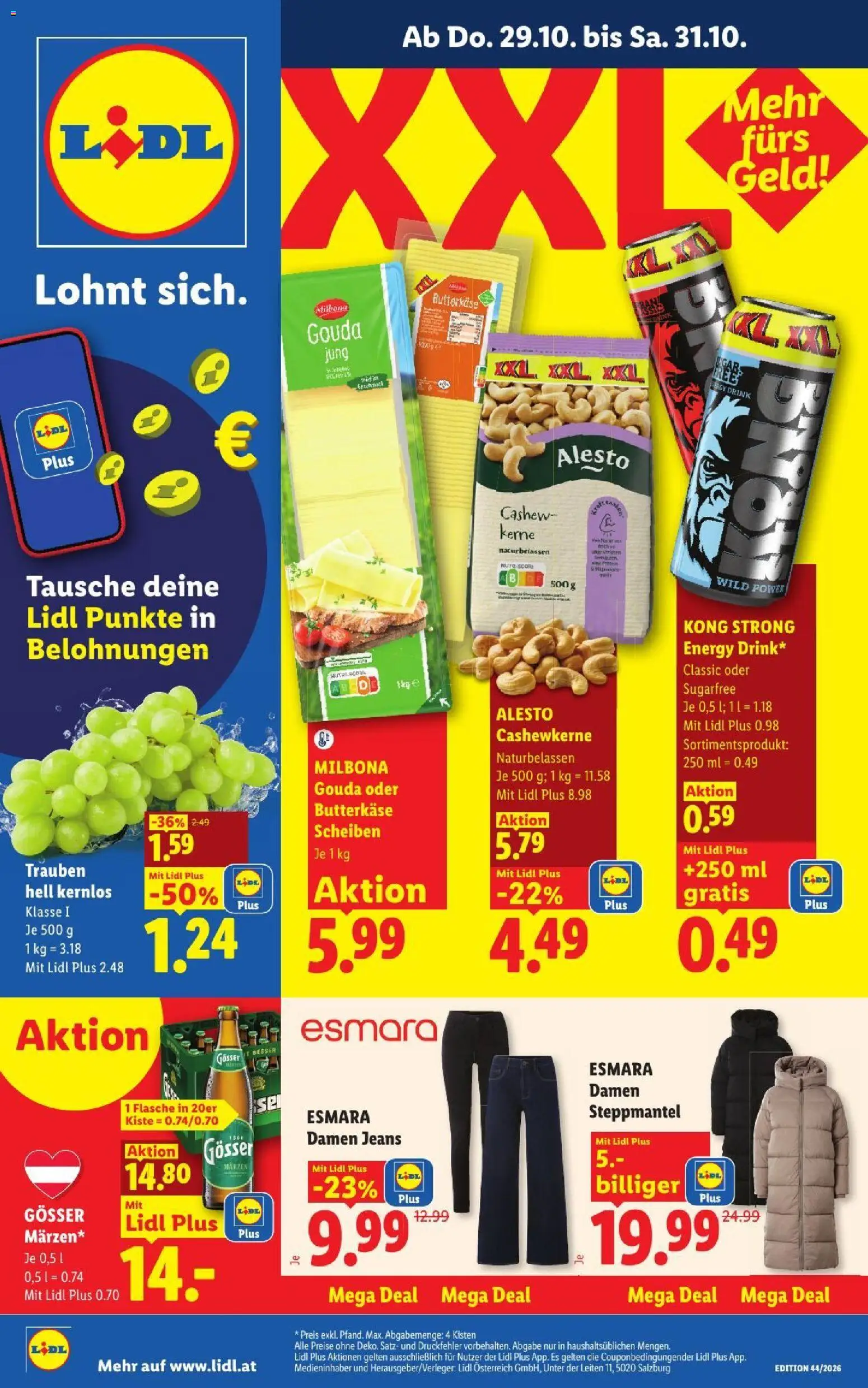 Vorschau der Angebote: Lidl Lidl Flugblatt gültig ab 29.10.2026