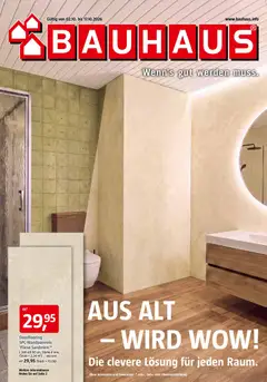 Vorschau von dem Prospekt des Geschäftes Bauhaus, gültig ab dem 02.10.2026