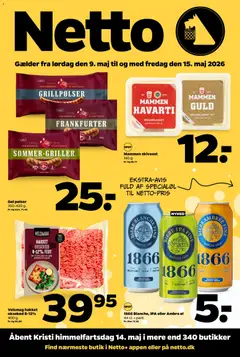 Eksempel på tilbudsavis Netto - Tilbudsavis uge 20 fra butik Netto gyldig fra 08/05/2026