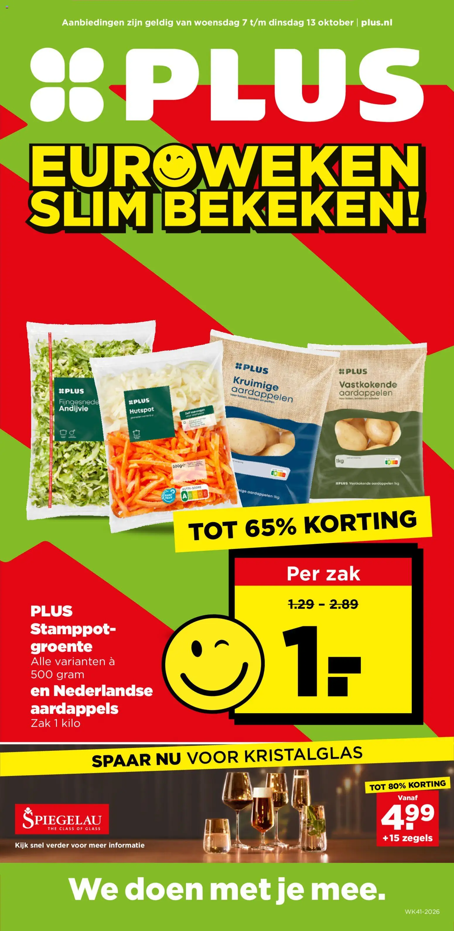 Voorbeeld van Plus folder van winkel Plus geldig vanaf 07-10-2026 - Aardappelen, Zak