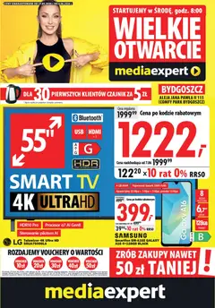 Pogląd gazetki "Mediaexpert promocje - Wielkie otwarcie Bydgoszcz" ze sklepu Mediaexpert ważnej od 27.05.2026
