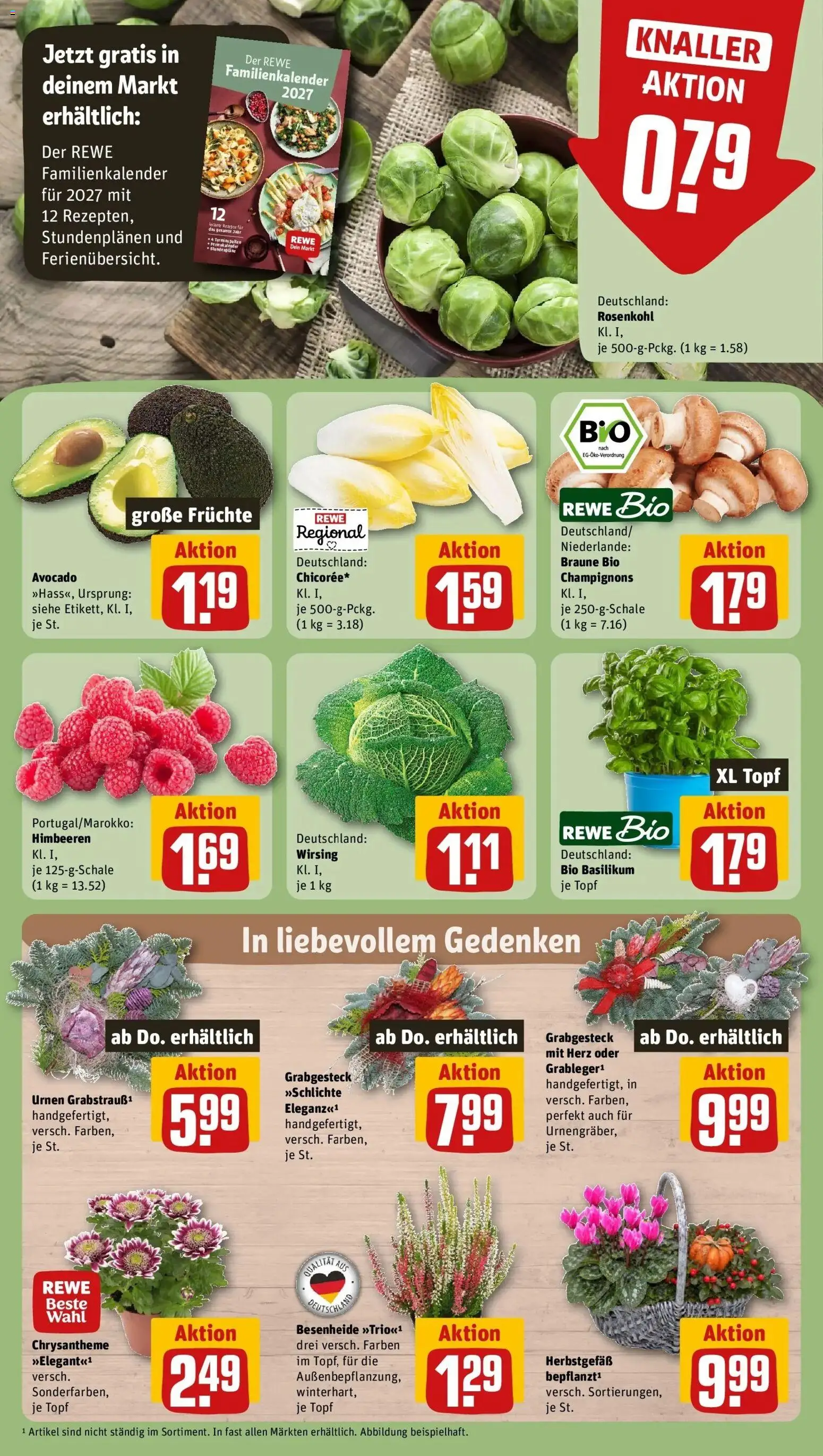 Vorschau von dem Prospekt des Geschäftes Rewe, gültig ab dem 19.10.2026