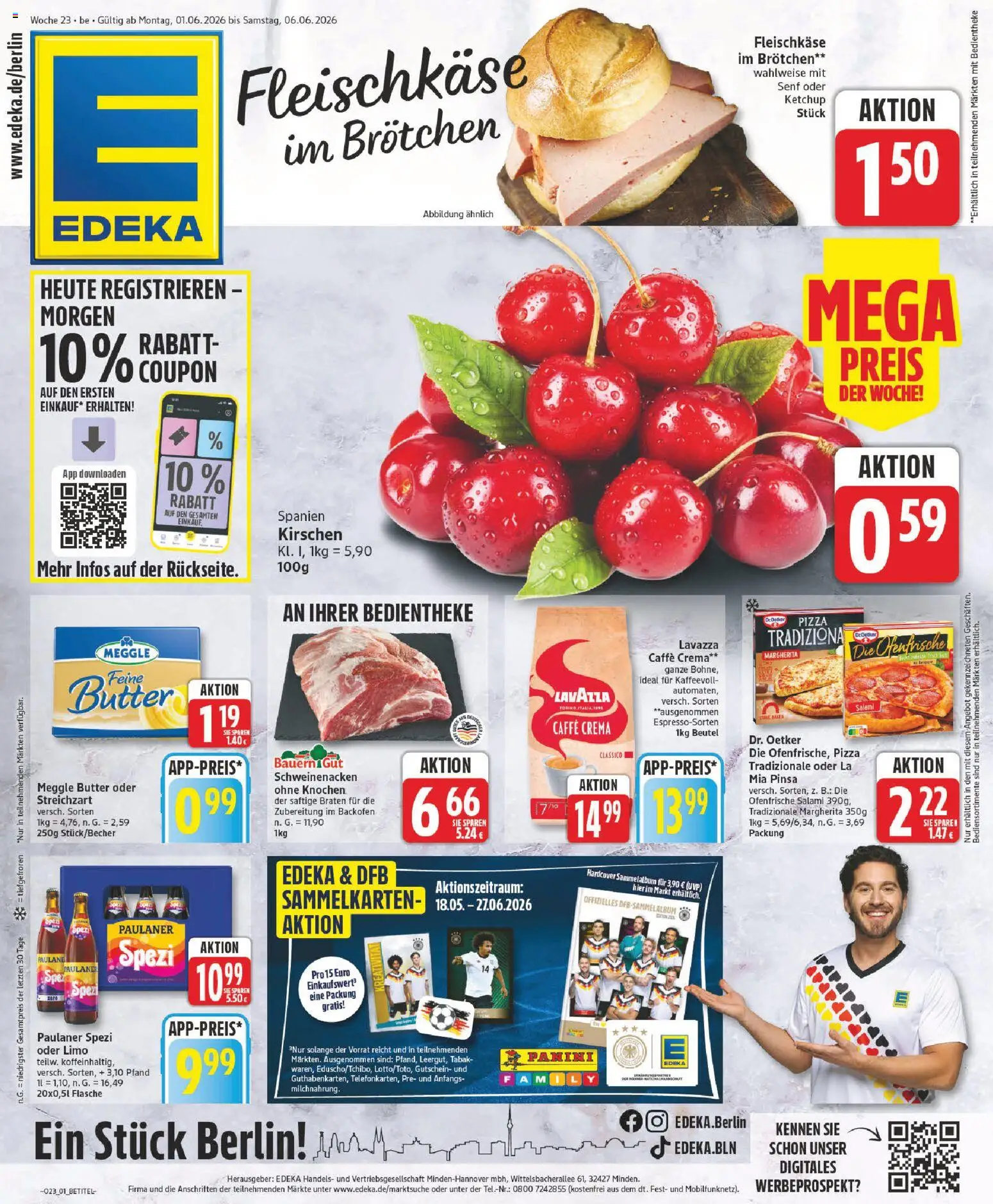 Vorschau von dem Prospekt des Geschäftes Edeka, gültig ab dem 01.06.2026