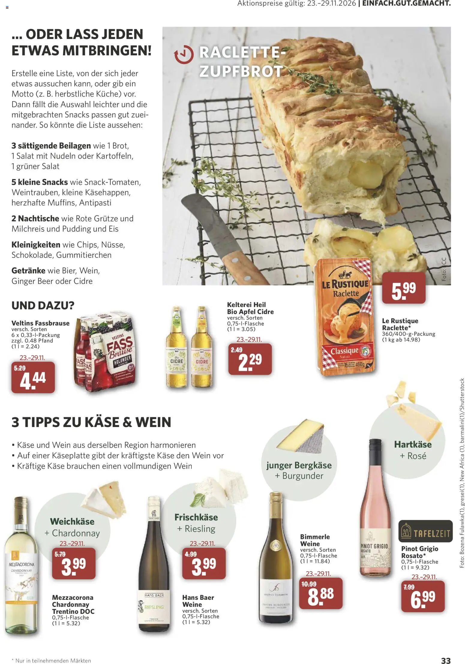 Vorschau von dem Prospekt des Geschäftes Combi, gültig ab dem 31.10.2026 - Raclette, Käse, Salat, Nudeln, Veltins, Pudding, Fassbrause, Beilagen