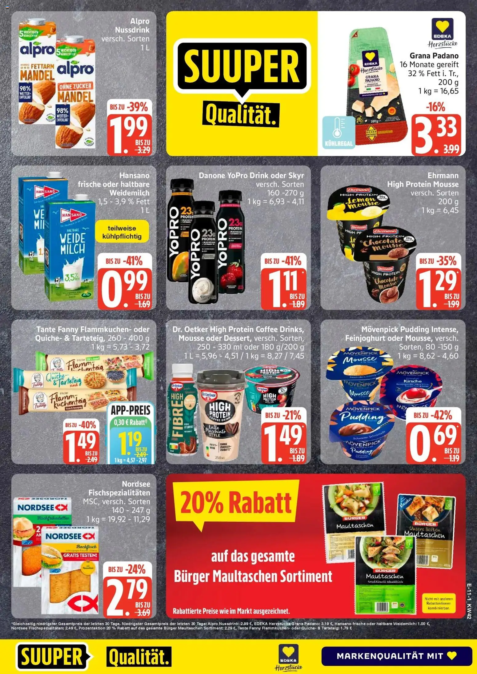 Vorschau von dem Prospekt des Geschäftes Edeka, gültig ab dem 12.10.2026