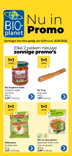 Voorbeeld van BioPlanet Folder van winkel BioPlanet geldig vanaf 12/08/2026