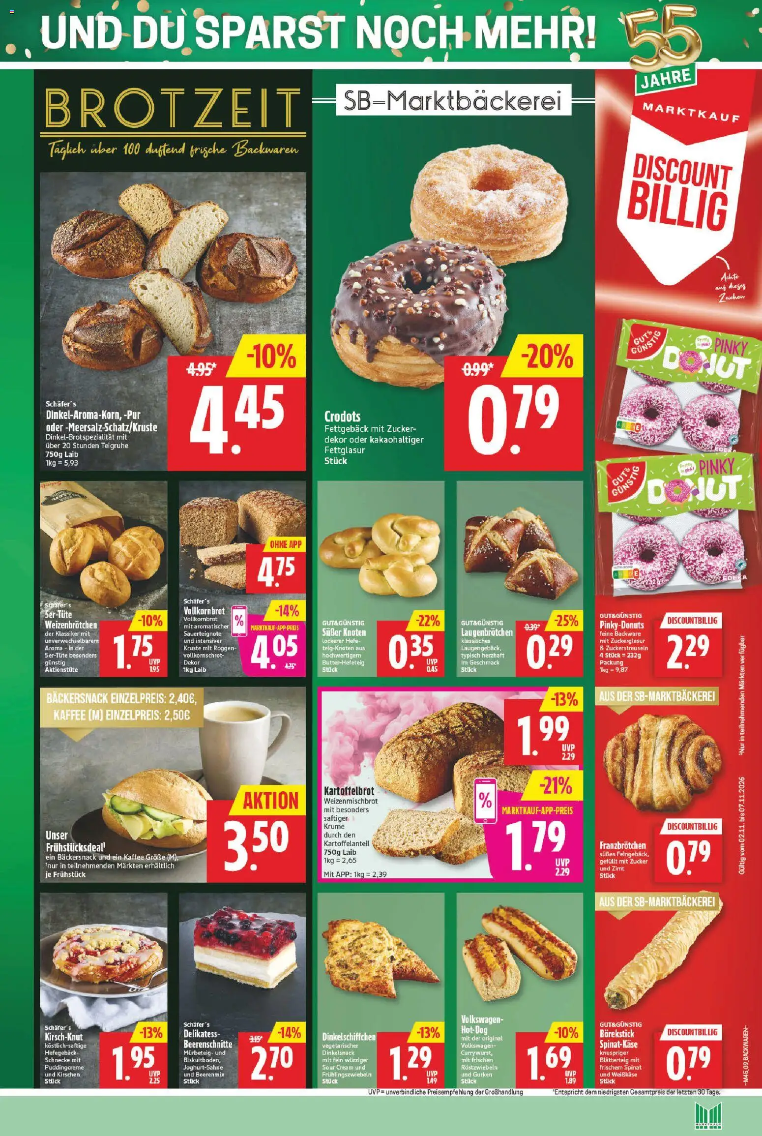 Vorschau von dem Prospekt des Geschäftes Marktkauf, gültig ab dem 02.11.2026
