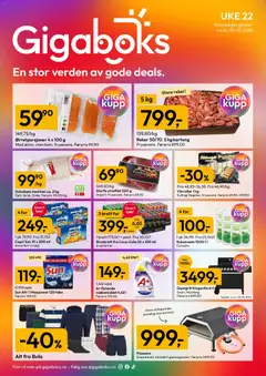 Forhåndsvis Gigaboks kundeavis fra butikk Gigaboks gyldig fra 25/05/2026
