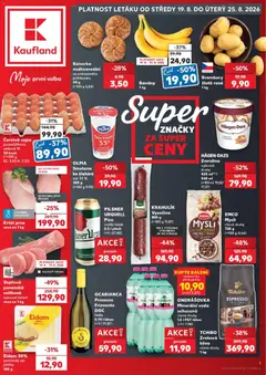Náhled nabídky: Kaufland Kaufland leták - Brno platný od 19.08.2026