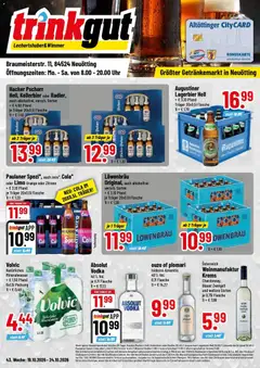 Vorschau von dem Prospekt des Geschäftes Trinkgut, gültig ab dem 19.10.2026