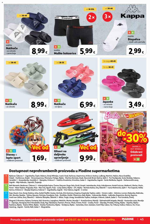 Novi Plodine katalog od 29.07.