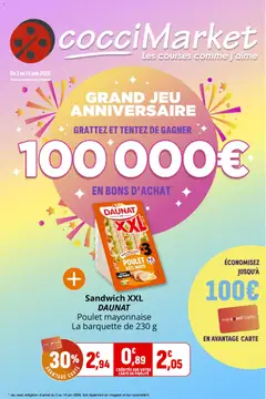 Prévisualisation de Coccinelle - Market du magasin Coccinelle formulaire valide 03/06/2026