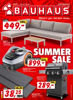Vorschau der Angebote: Bauhaus Bauhaus Summer Sale gültig ab 05.08.2026