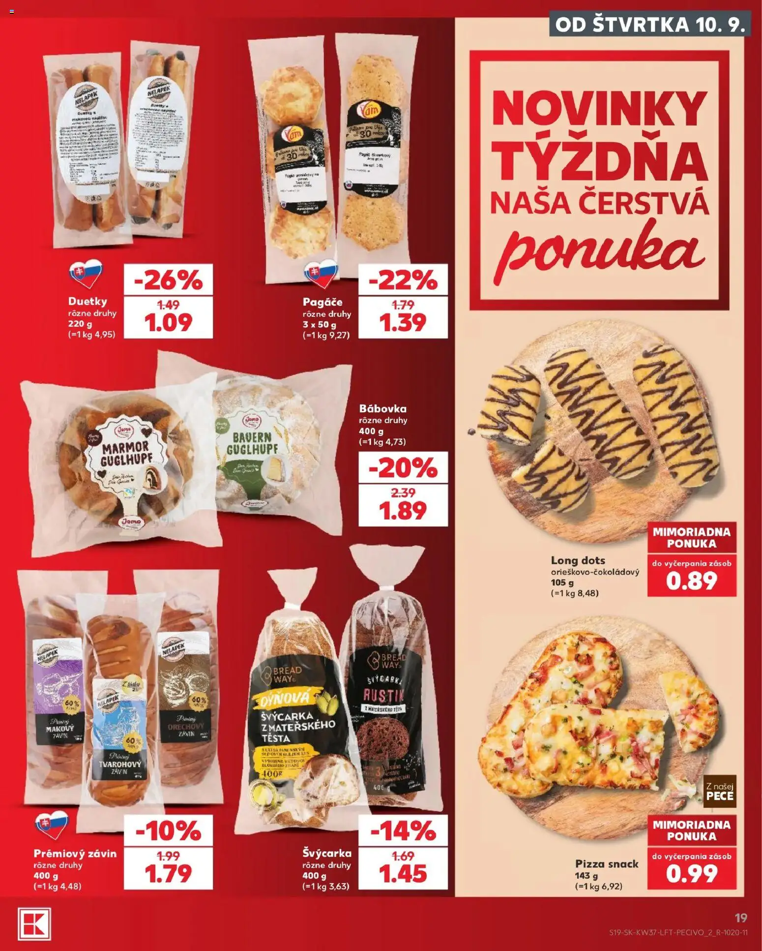 Náhľad Kaufland letáku platného od 10.09.2026