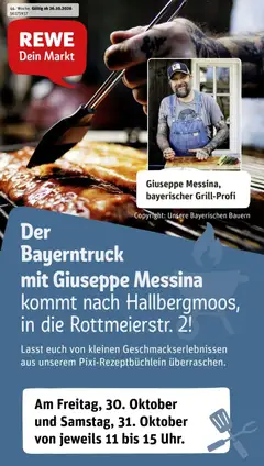 Vorschau von dem Prospekt des Geschäftes Rewe, gültig ab dem 26.10.2026
