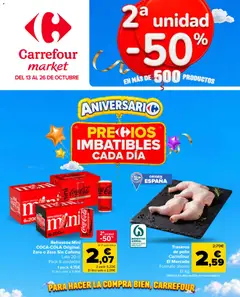 Vista previa del folleto de la tienda Carrefour Market válido desde el 13/10/2026 