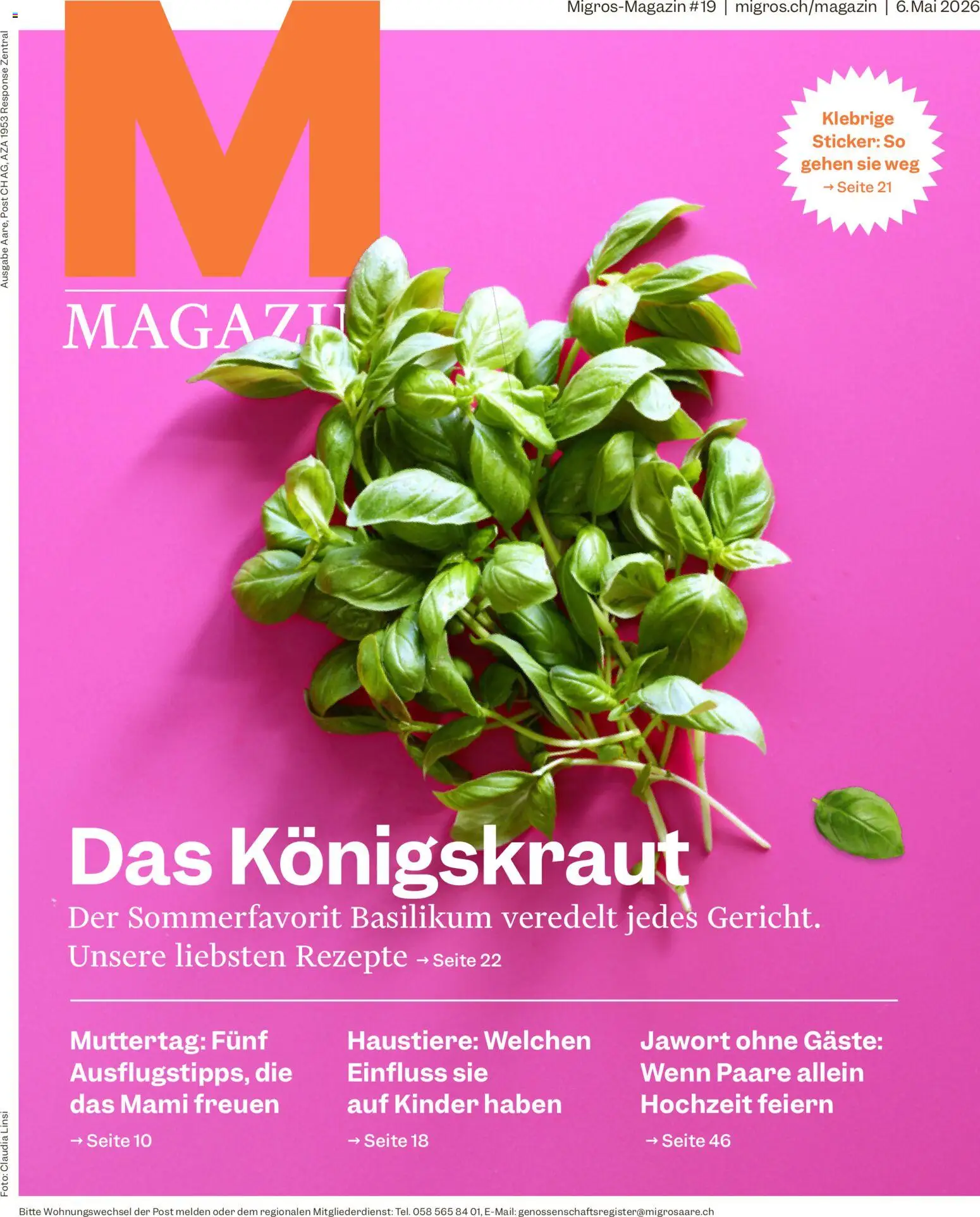 Vorschau des Merkblatts Migros aktionen Magazin vom Shop Migros gültig von 06.05.2026 bis 12.05.2026