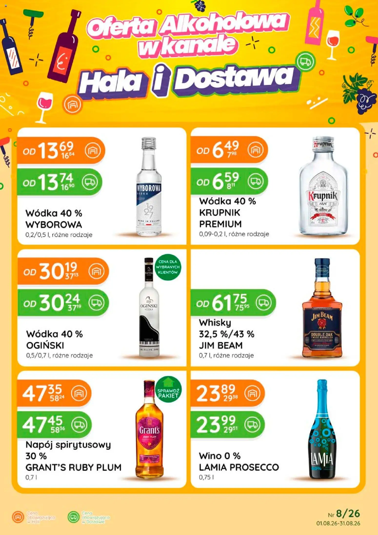 Pogląd gazetki "Eurocash gazetka - Katalog Alkoholowy" ze sklepu Eurocash ważnej od 01.08.2026