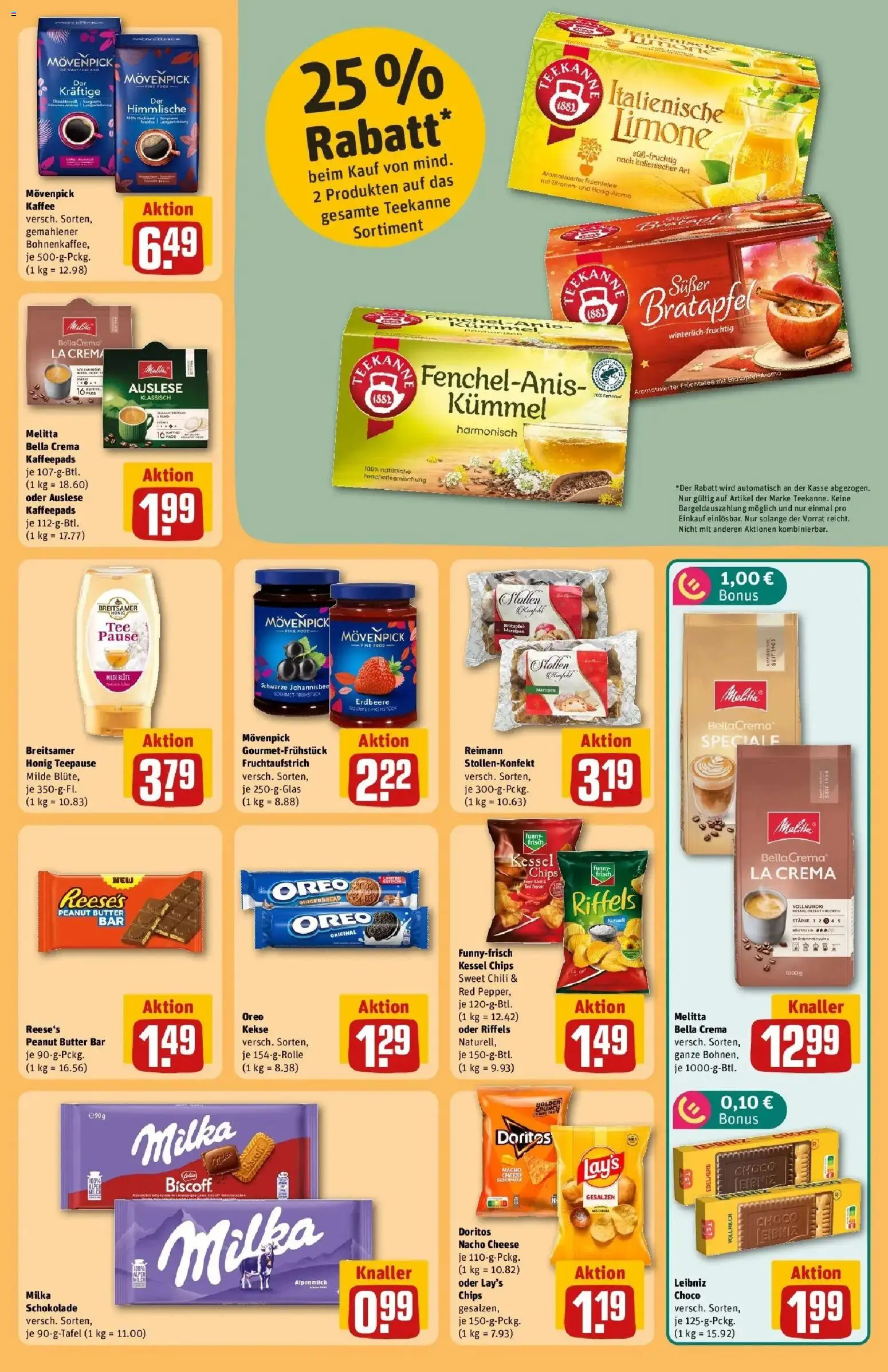Vorschau von dem Prospekt des Geschäftes Rewe, gültig ab dem 12.10.2026