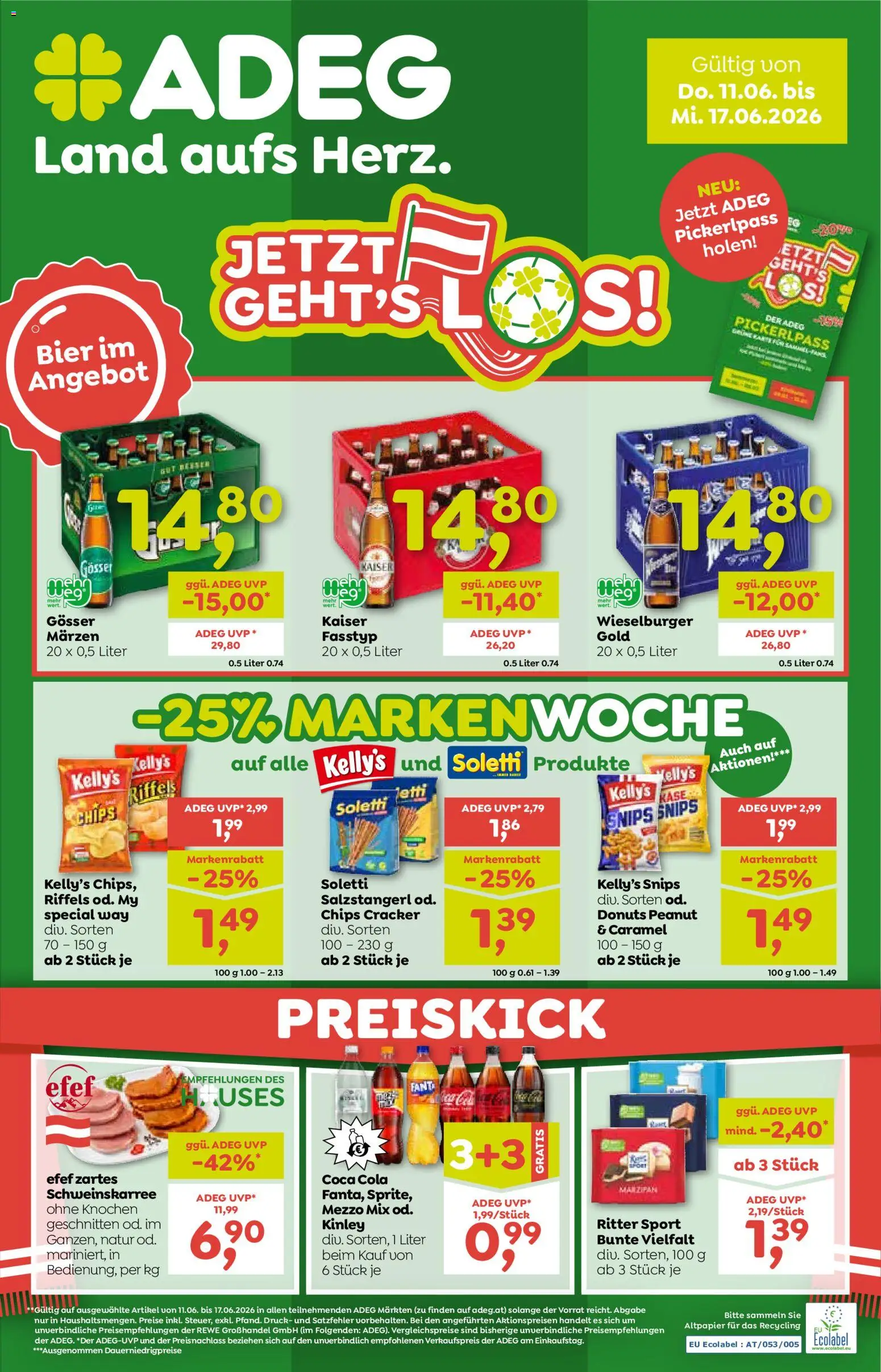 Vorschau der Angebote: ADEG ADEG Flugblatt gültig ab 11.06.2026