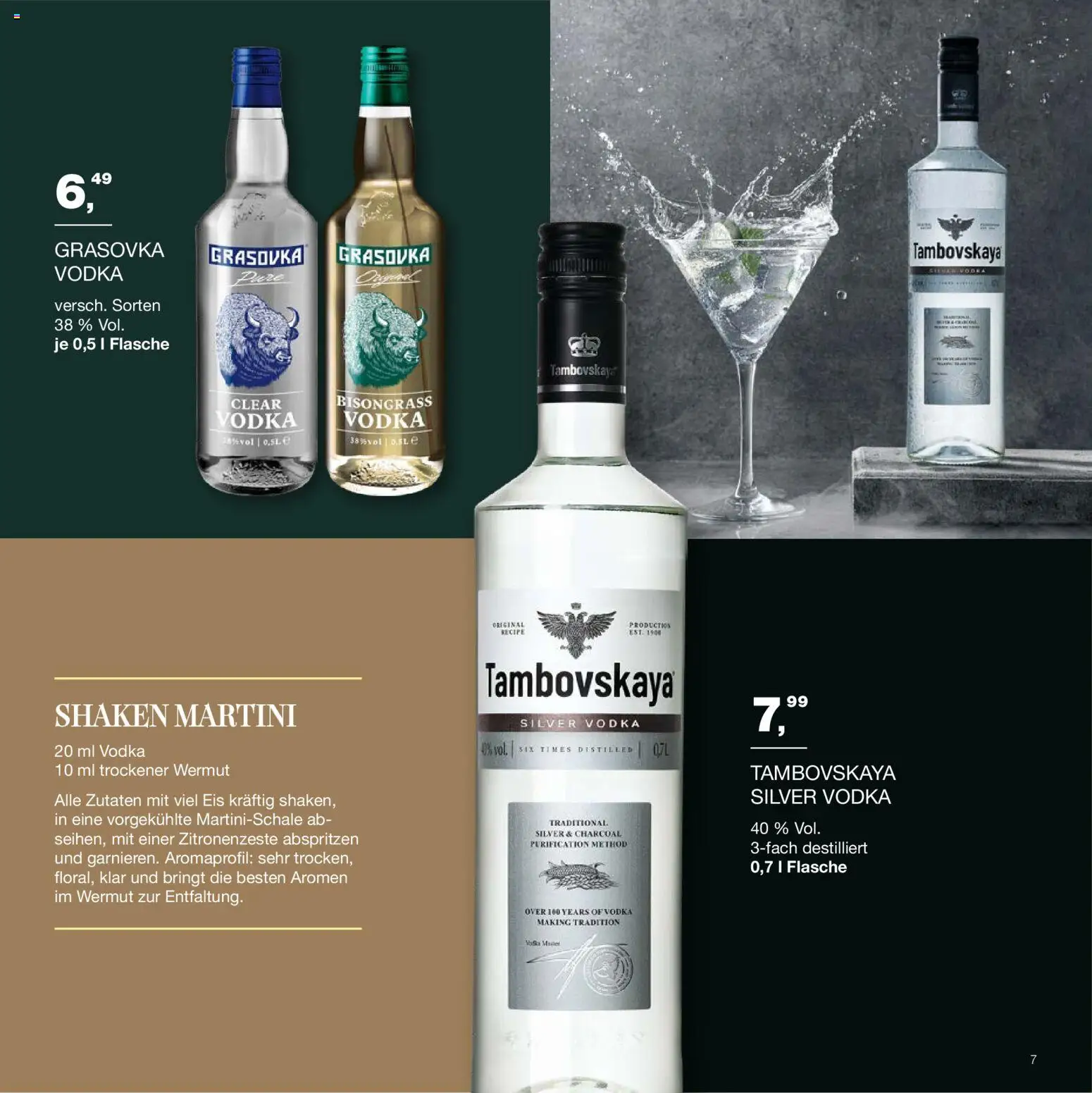 Vorschau von dem Prospekt des Geschäftes Handelshof, gültig ab dem 15.10.2026 - Eis, Martini, Vodka, Wermut