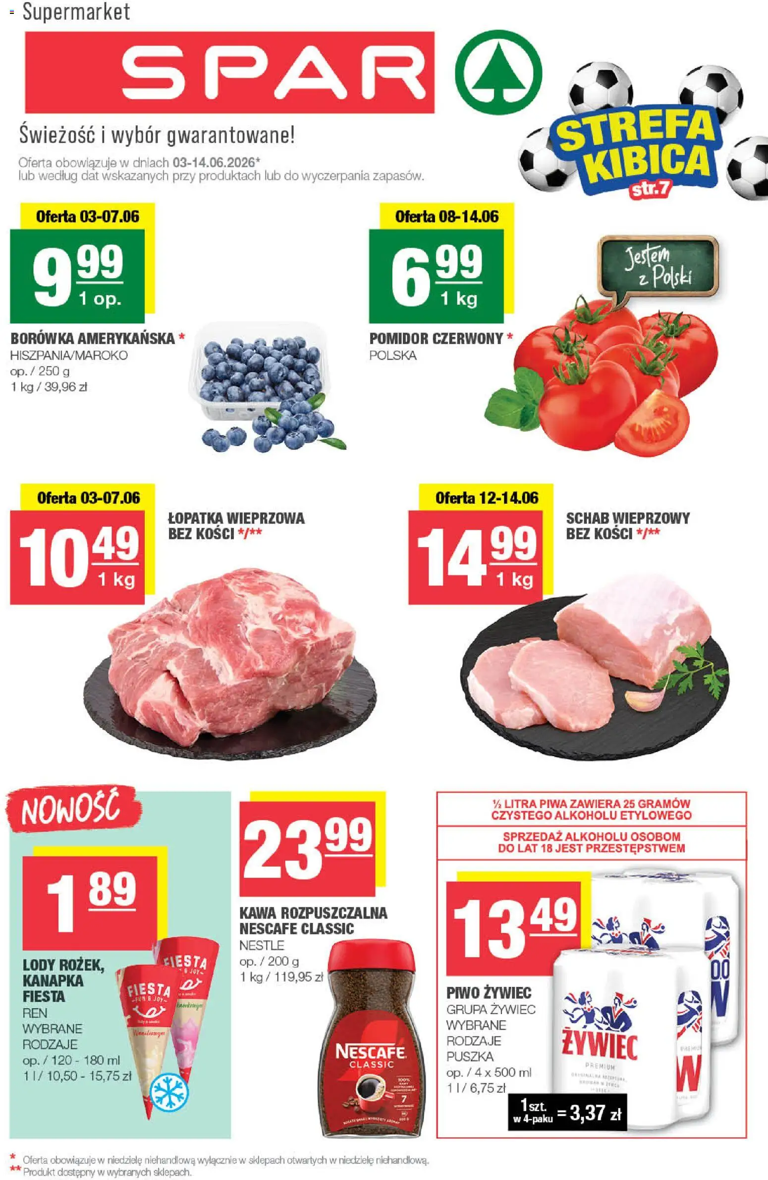 Pogląd gazetki "Spar gazetka" ze sklepu Spar ważnej od 03.06.2026