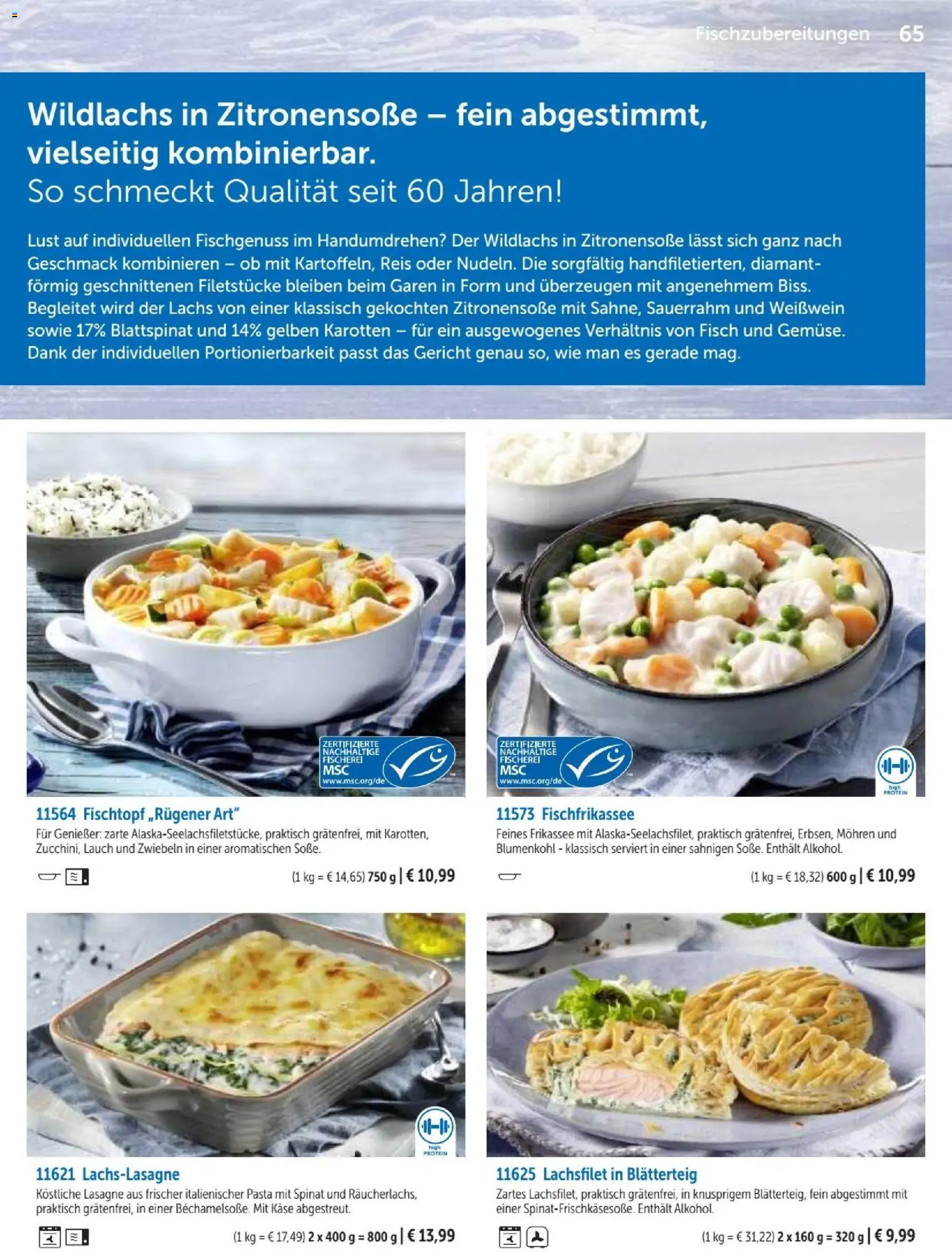 Vorschau von dem Prospekt des Geschäftes Bofrost, gültig ab dem 07.09.2026 - Käse, Pasta, Blumenkohl, Lauch, Reis, Soße, Zwiebeln, Mohren