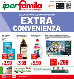 Anteprima dell'opuscolo Famila volantino Iper dal negozio Famila valido da 29/10/2026
