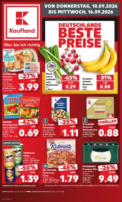 Vorschau von dem Prospekt des Geschäftes Kaufland, gültig ab dem 10.09.2026