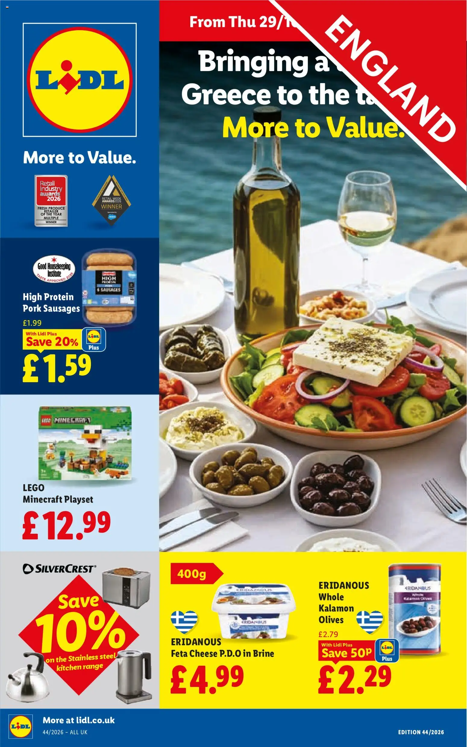 Preview of Lidl Weekly offers Lidl England valid from 29/10/2026