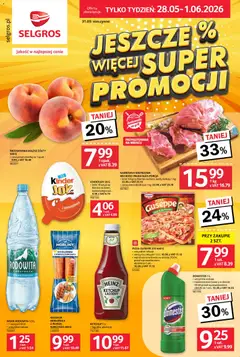 Pogląd gazetki "Selgros cash&carry gazetka - Jeszcze więcej super promocji" ze sklepu Selgros cash&carry ważnej od 28.05.2026