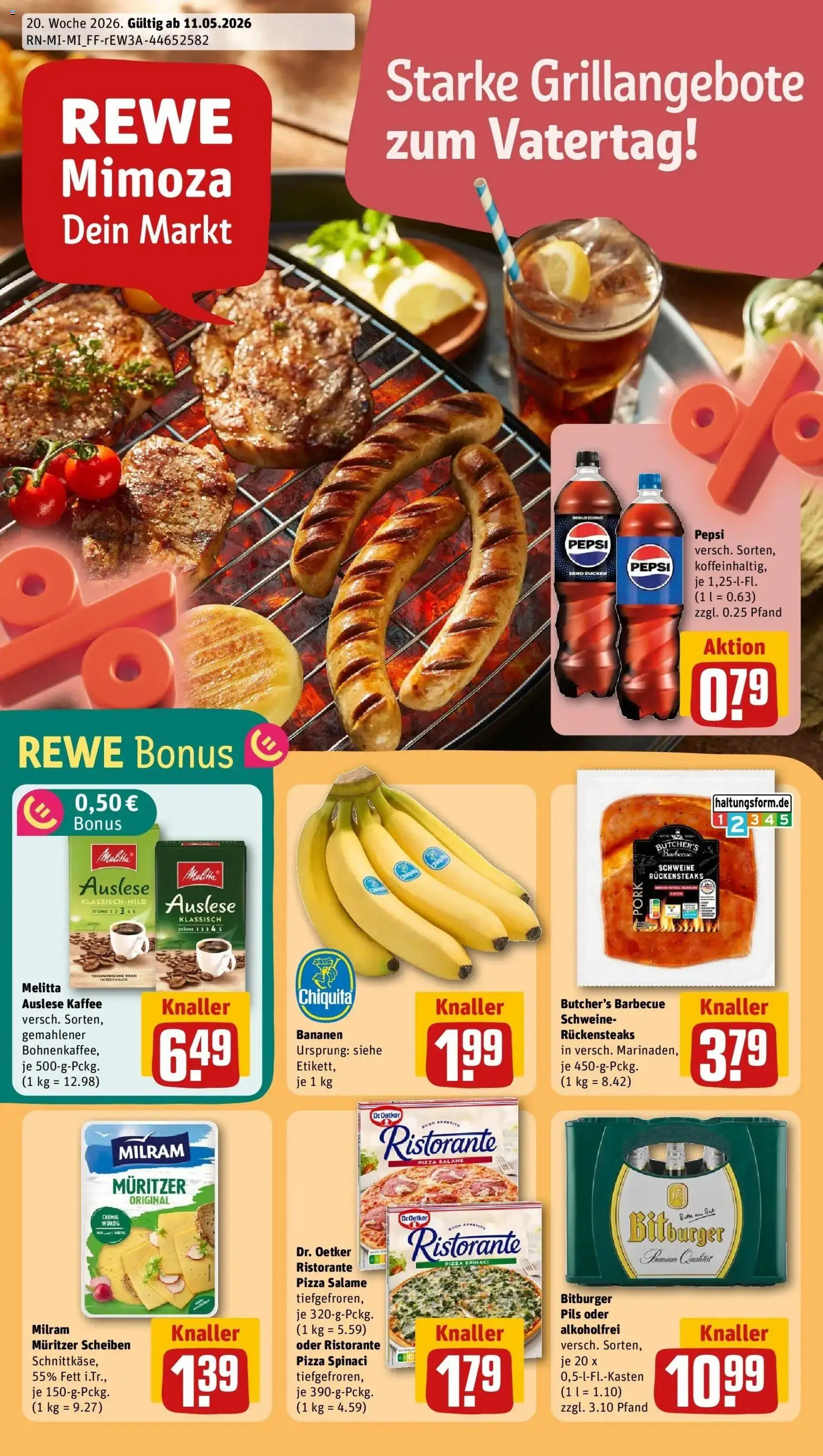Vorschau von dem Prospekt des Geschäftes Rewe, gültig ab dem 10.05.2026