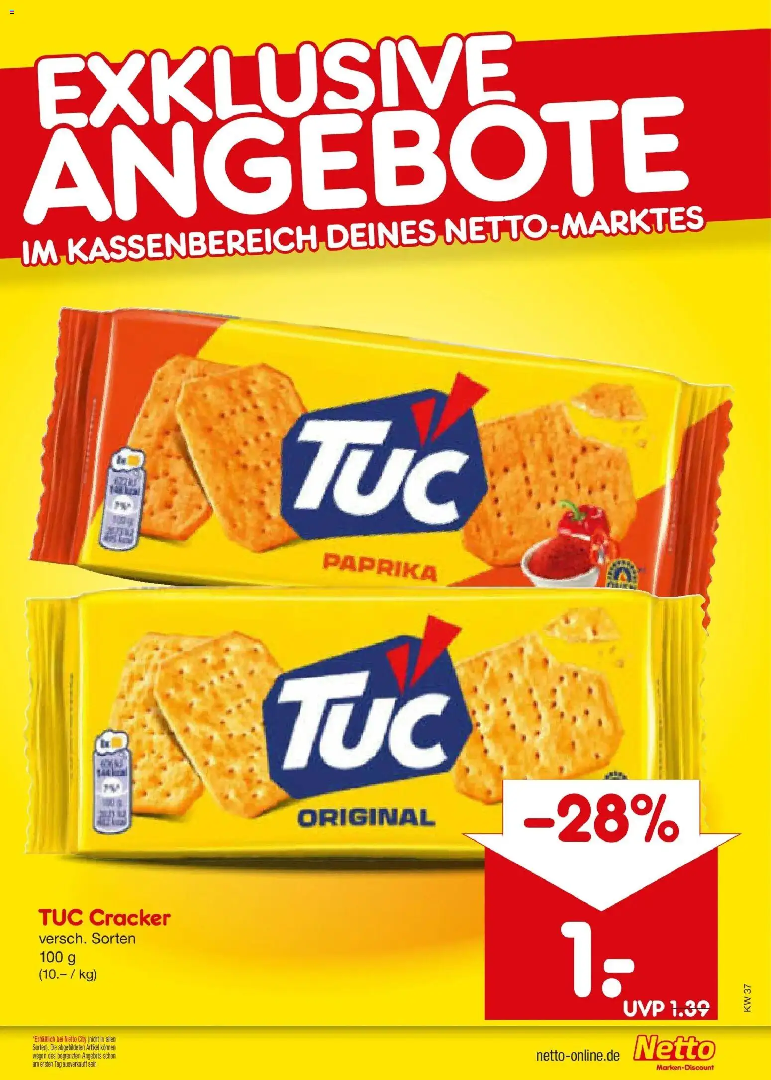 Vorschau von dem Prospekt des Geschäftes Netto Marken-Discount, gültig ab dem 07.09.2026 - Paprika