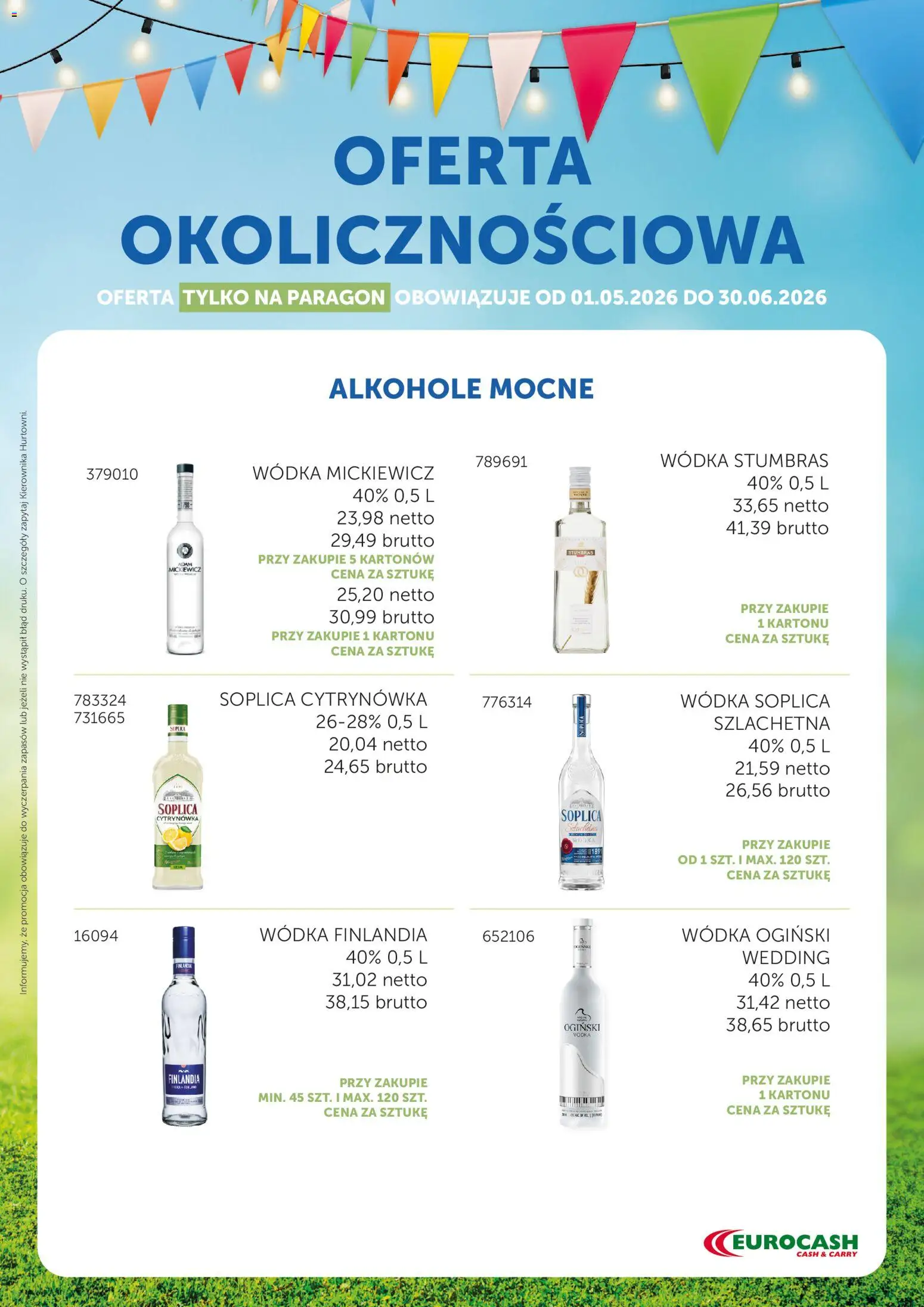 Pogląd gazetki "Eurocash gazetka - Oferta Okolicznościowa" ze sklepu Eurocash ważnej od 01.05.2026