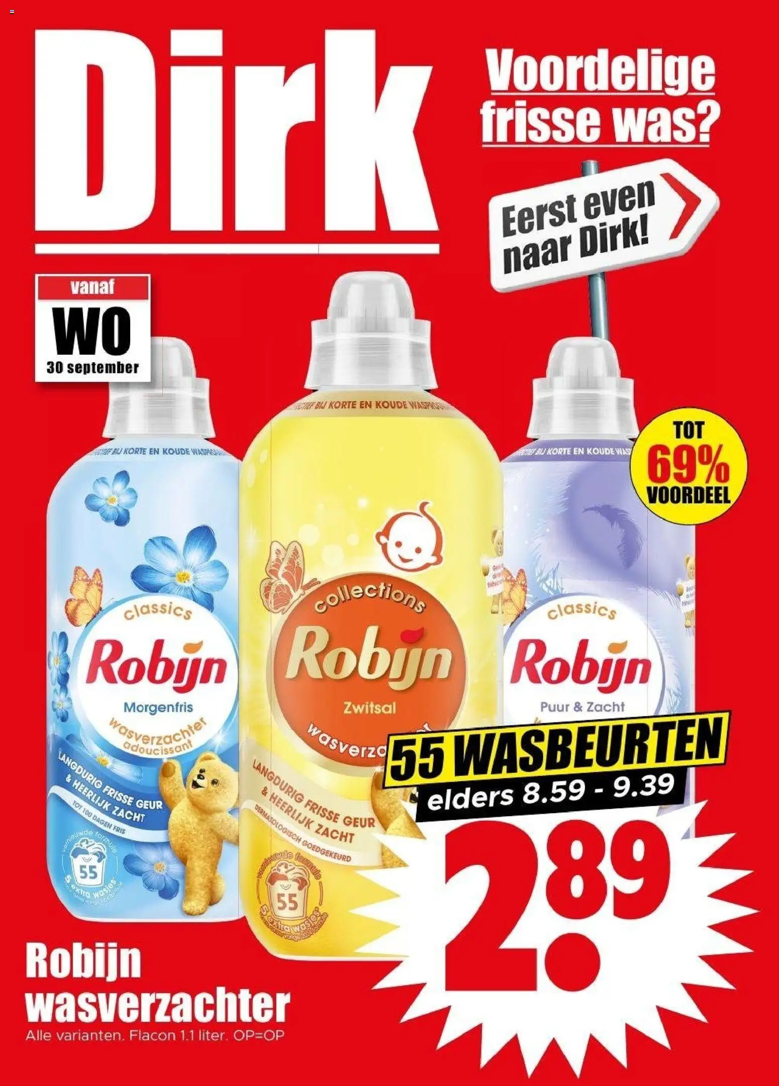 Voorbeeld van Dirk folder van winkel Dirk geldig vanaf 30-09-2026