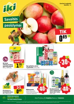 IKI parduotuvės leidinio IKI leidinys - Specialūs pasiūlymai IKI Grigiškės – Kovo 11-osios ir IKI Kėdainiai parduotuvės klientams galiojančio nuo 2026.07.20 peržiūra