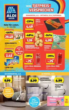 Vorschau des Merkblatts Aldi aktionen vom Shop Aldi gültig von 06.08.2026 bis 12.08.2026