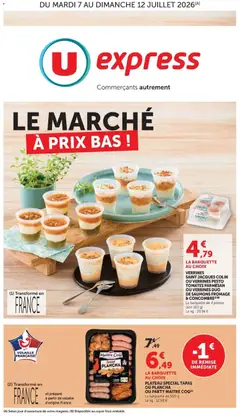 Prévisualisation de Catalogue U EXPRESS du magasin Offres formulaire valide 07/07/2026
