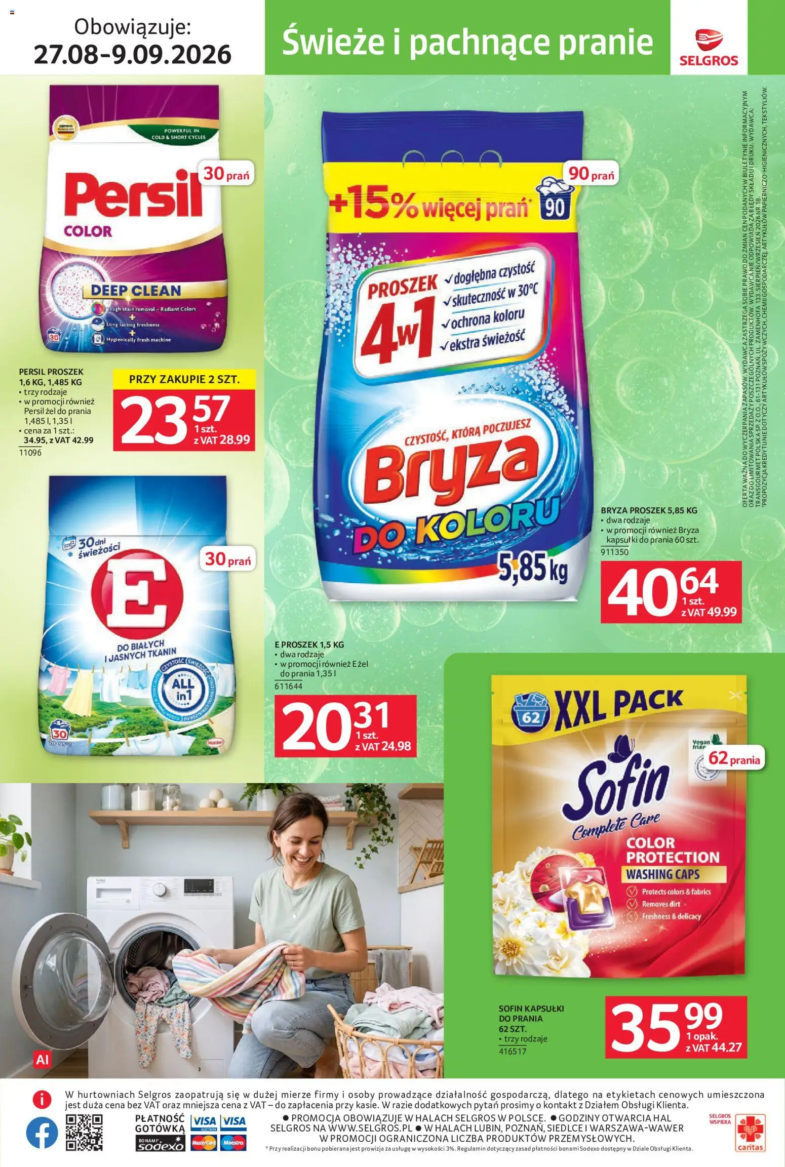 Pogląd gazetki "Selgros cash&carry gazetka - Sprzątanie" ze sklepu Selgros cash&carry ważnej od 27.08.2026