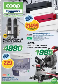 Forhåndsvis Coop Byggmix kundeavis fra butikk Coop Byggmix gyldig fra 14/09/2026
