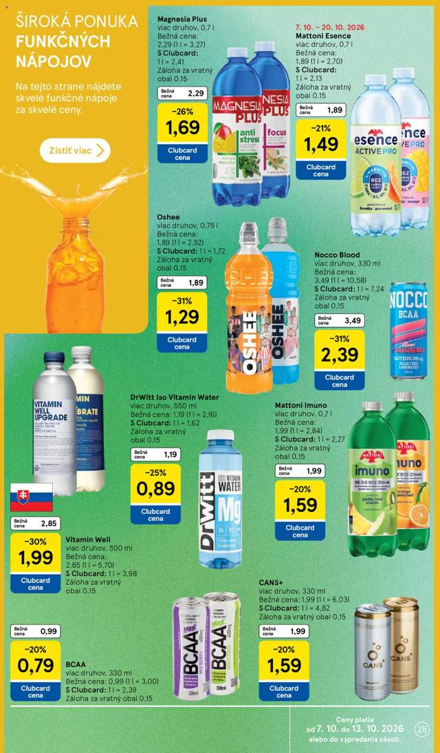 Nový Tesco leták od 07.10.