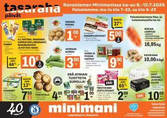 Kaupan Minimani Minimani tarjoukset - Rovaniemi esikatselu, voimassa 08/07/2026