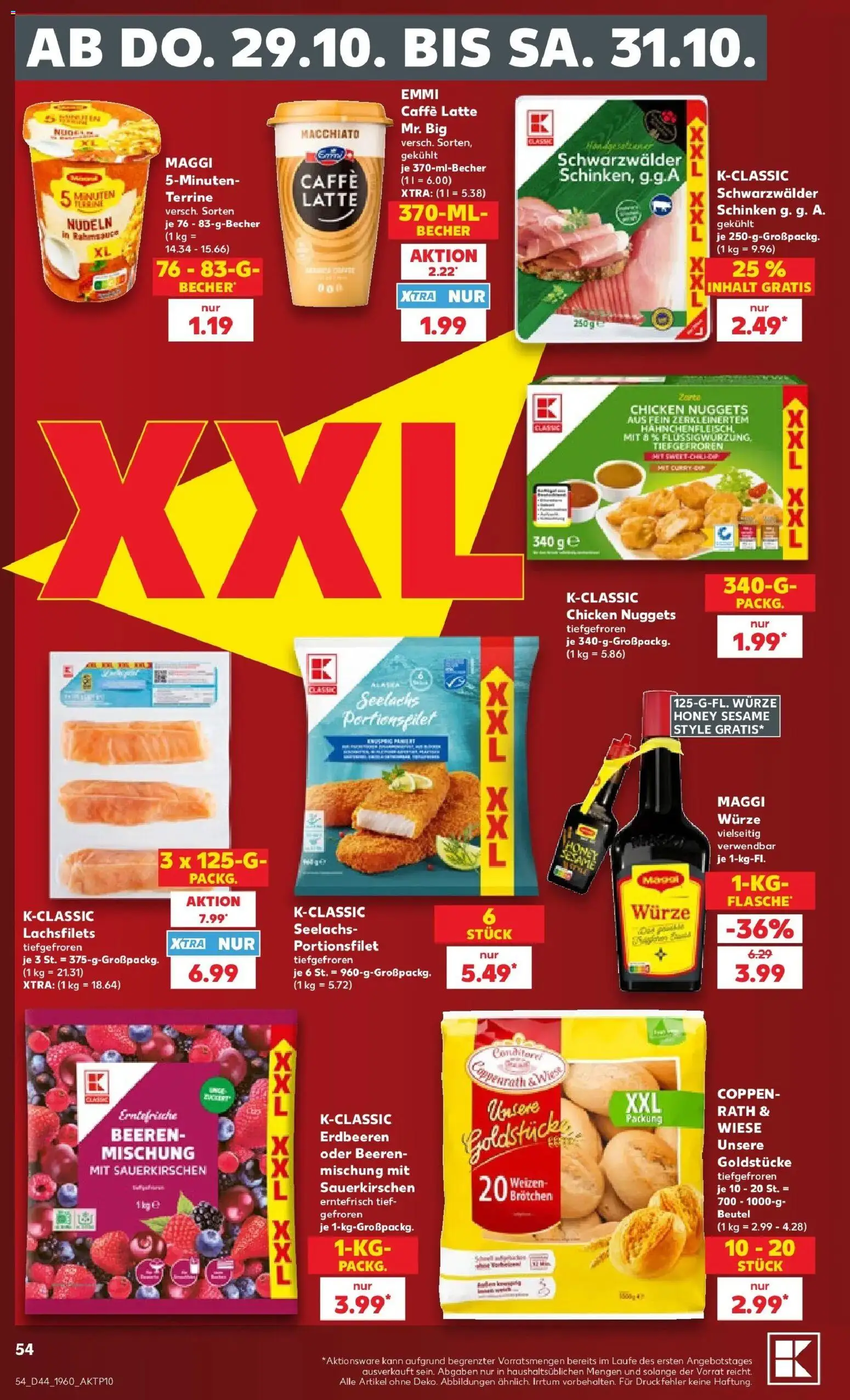 Vorschau von dem Prospekt des Geschäftes Kaufland, gültig ab dem 26.10.2026