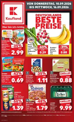 Vorschau von dem Prospekt des Geschäftes Kaufland, gültig ab dem 10.09.2026