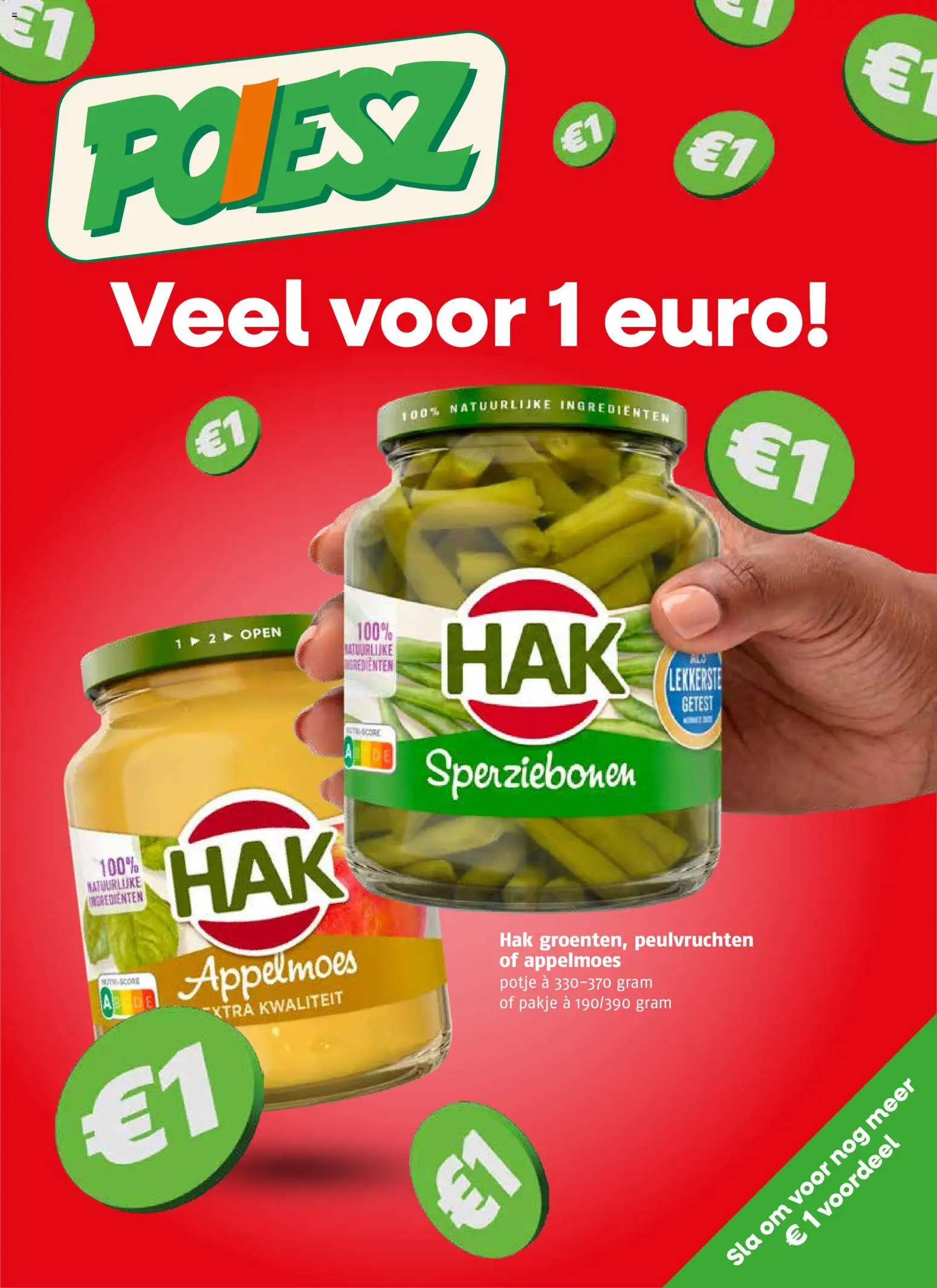 Voorbeeld van Poiesz folder katern week 23 van winkel Poiesz geldig vanaf 31-05-2026 - Sla, Ingrediënten, Peulvruchten, Appelmoes