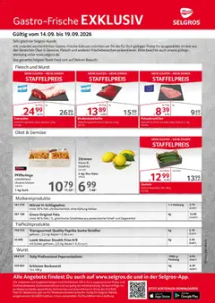 Vorschau von dem Prospekt des Geschäftes Selgros, gültig ab dem 14.09.2026