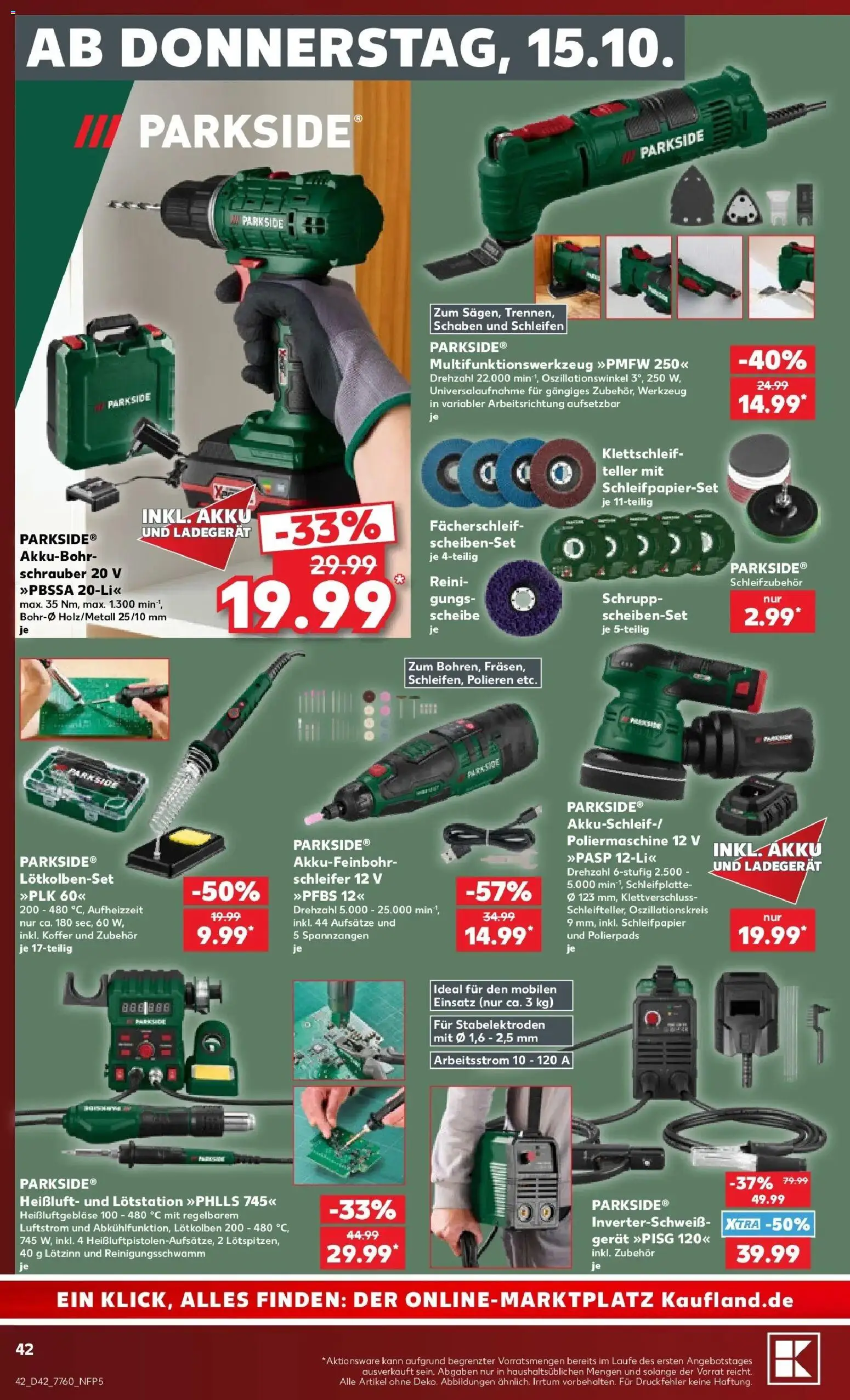 Vorschau von dem Prospekt des Geschäftes Kaufland, gültig ab dem 12.10.2026 - Koffer, Ladegerät