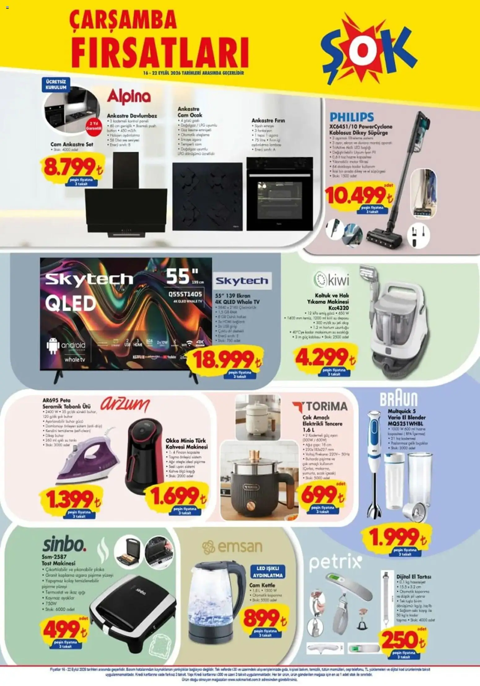 Şok Market Şok Market Katalog 16.09.2026 - Broşürünün önizlemesi